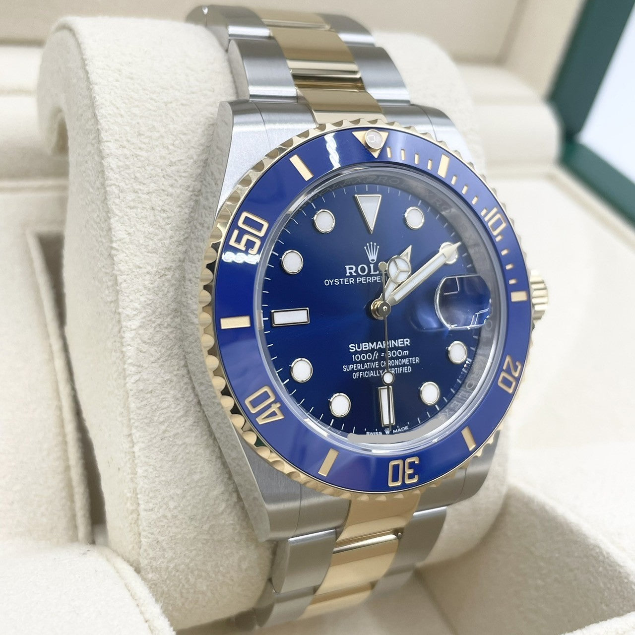 Pre-Owned Rolex Submariner Date 126613LB Oyster Bracelet Royal Blue 41mm