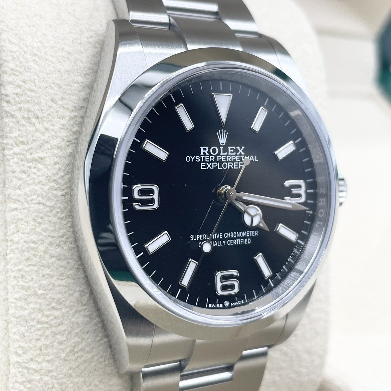 사전 소유 롤렉스 탐색기 I 124270 블랙 36mm