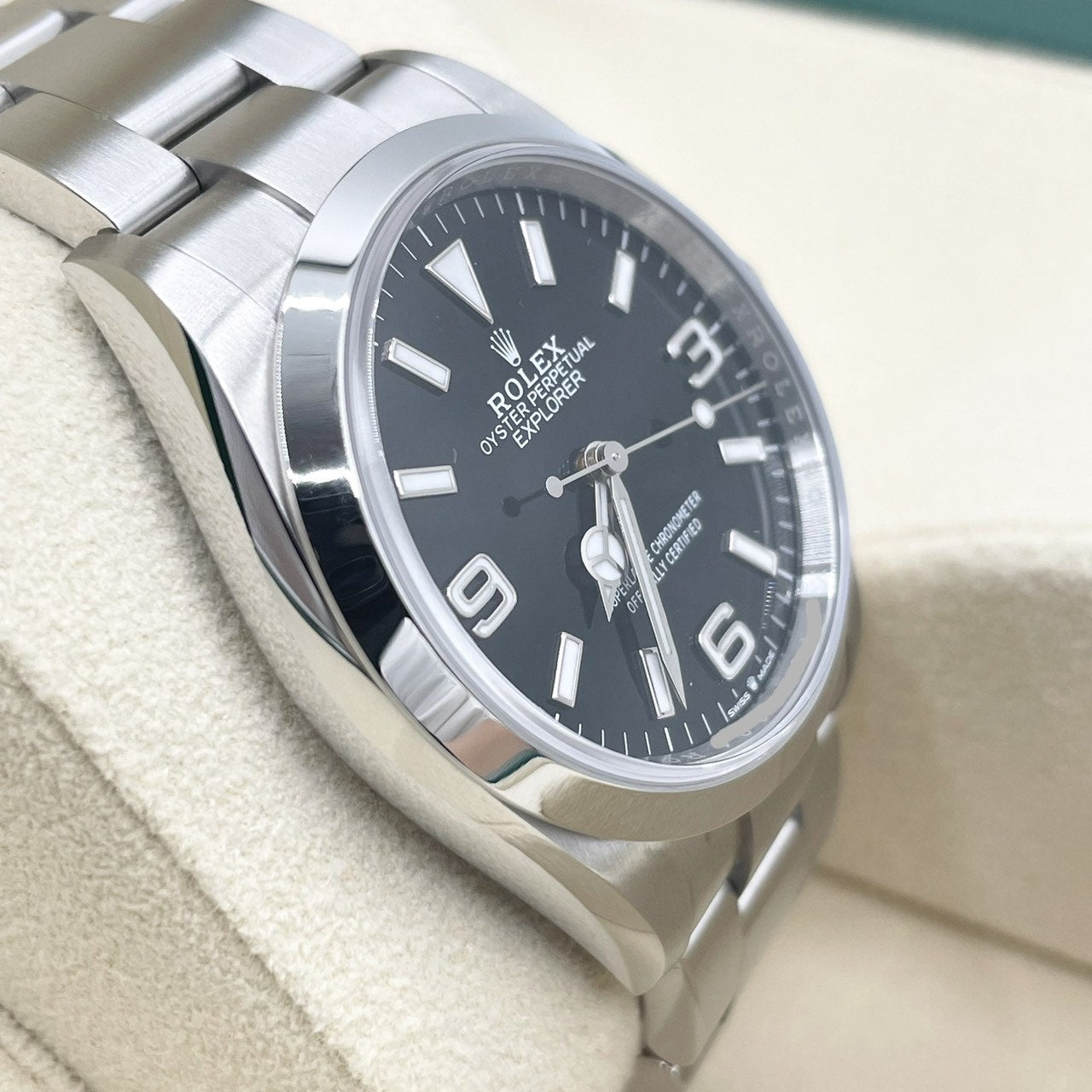勞力士Explorer I 124270黑色36mm