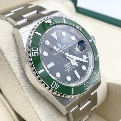 [2023年10月]勞力士潛艇日期126610LV牡蠣手鐲黑色41mm