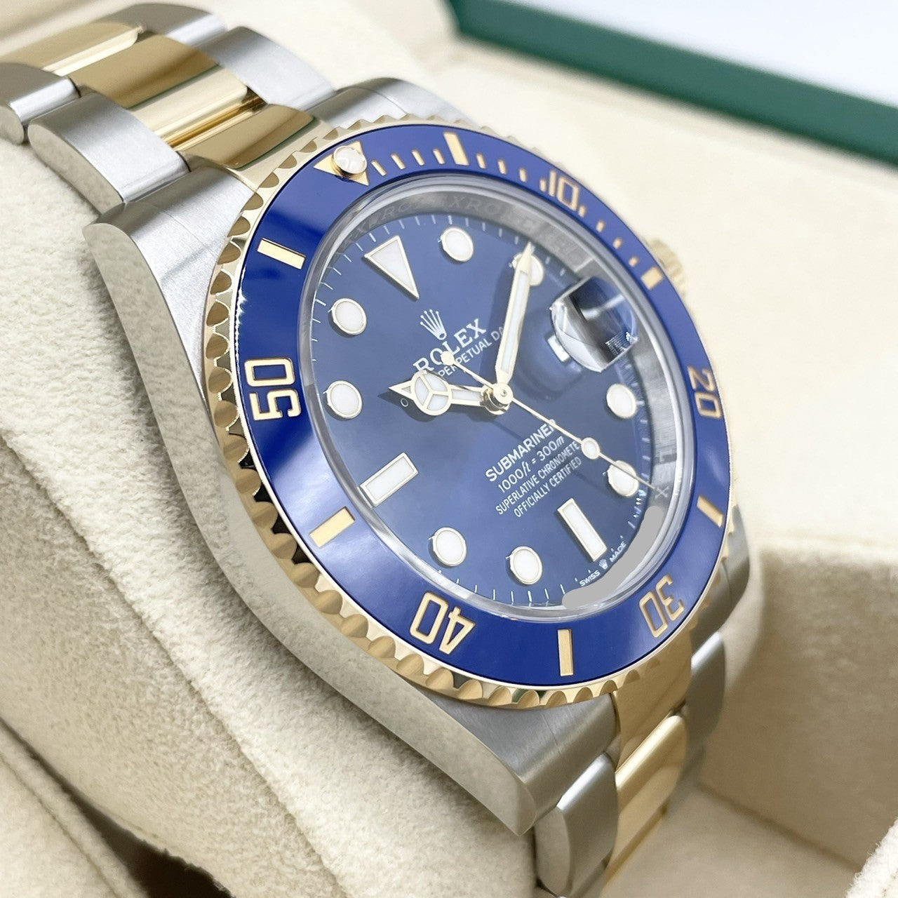 Pre-Owned Rolex Submariner Date 126613LB Oyster Bracelet Royal Blue 41mm