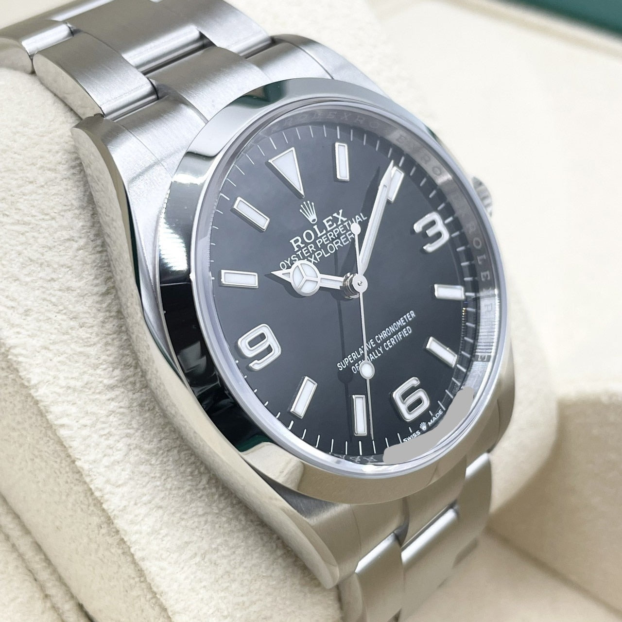 사전 소유 롤렉스 탐색기 I 124270 블랙 36mm