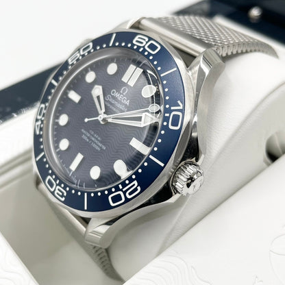 プレオウンド オメガ シーマスター 210.30.42.20.03.002 DIVER 300m コーアクシャル マスター クロノメーター  ボンド映画60周年記念モデル 42mm
