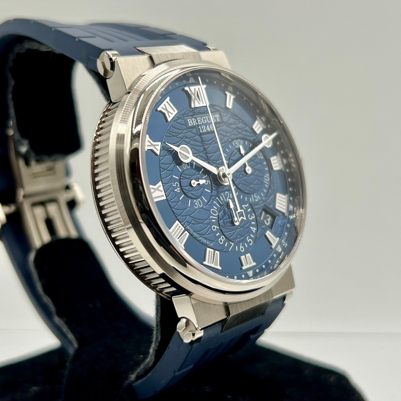 二手Breguet Marine 5527BB/Y2/5WV蓝色42.3mm