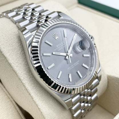 プレオウンド ロレックス デイトジャスト 126334 スレートジュビリーブレスレット 41mm