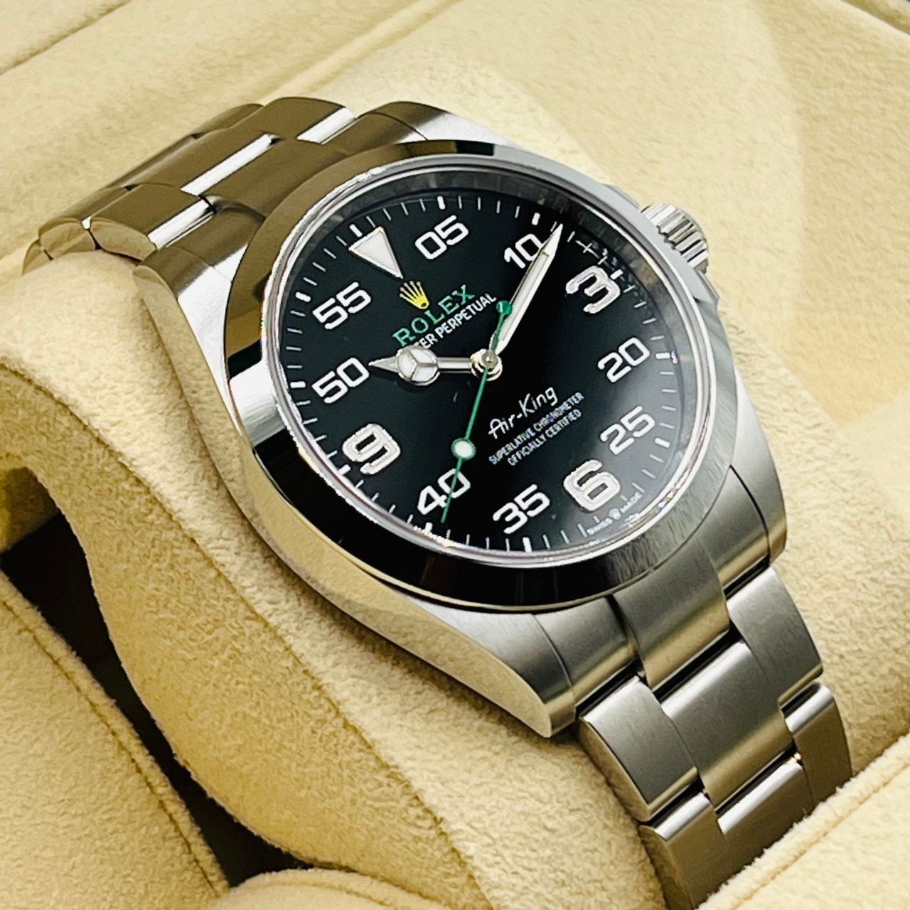 Pre-Owned [Payment in December 2023! 】Rolex Air King 126900 Black 40mm