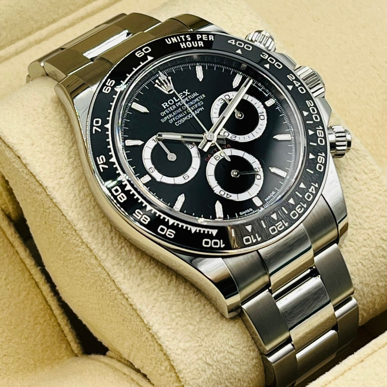 プレオウンド 【2023年新作】ロレックス デイトナ 126500LN  ブラック 40mm ステンレススチール オイスターブレス