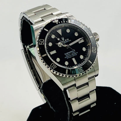 プレオウンド ロレックス サブマリーナ ノンデイト 124060 ブラック 41mm ステンレス オイスターブレス