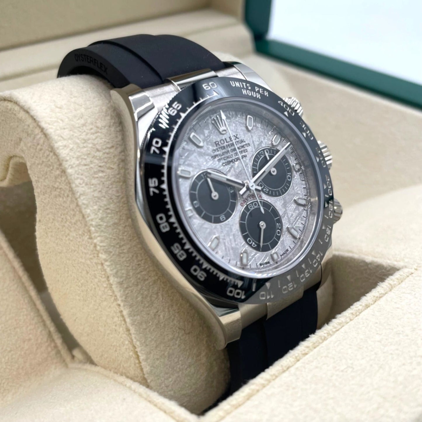 Pre-Owned Rolex Daytona 116519LN Meteorite 40mm White Gold
