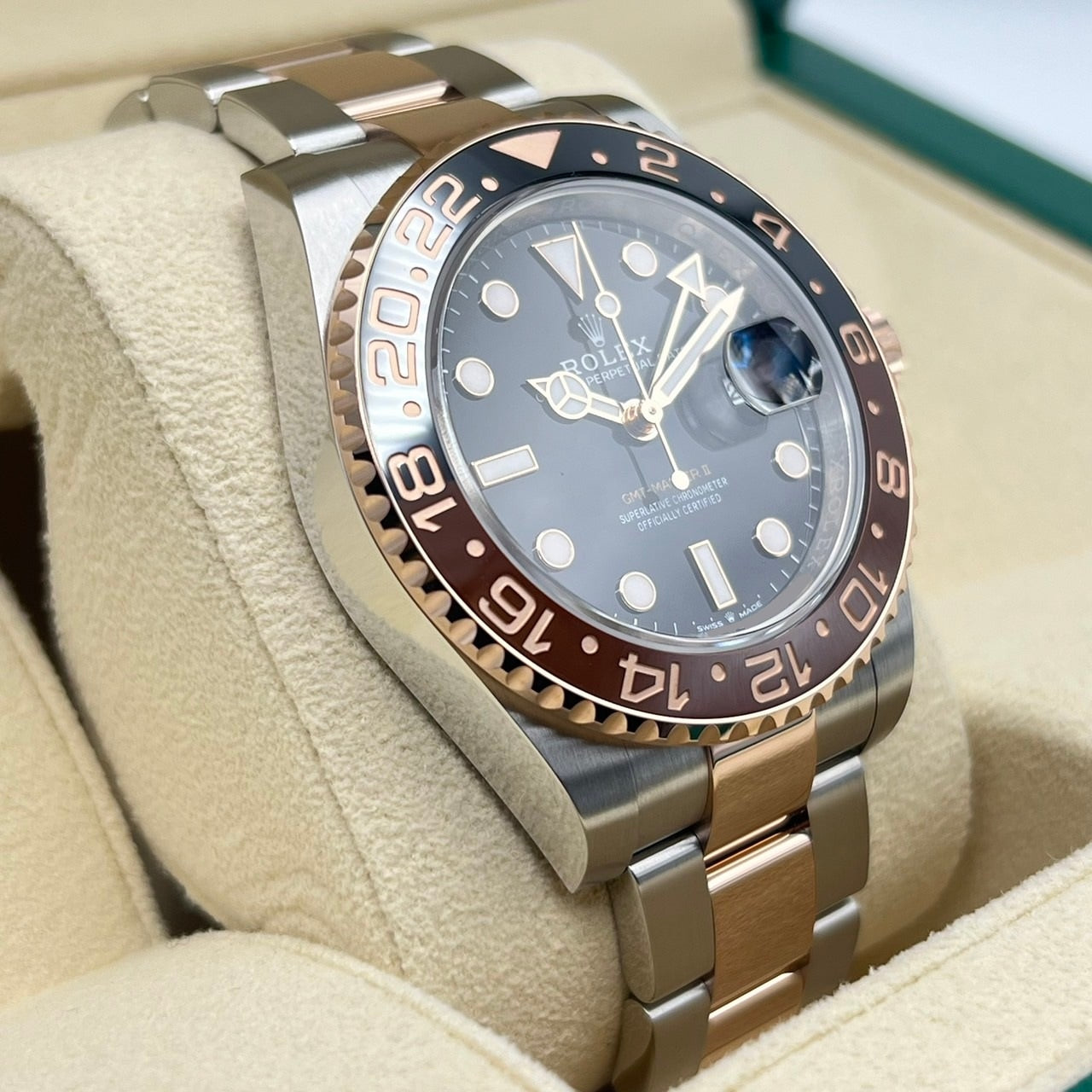롤렉스 GMT 마스터 II 126711CHNR 검은 굴 팔찌