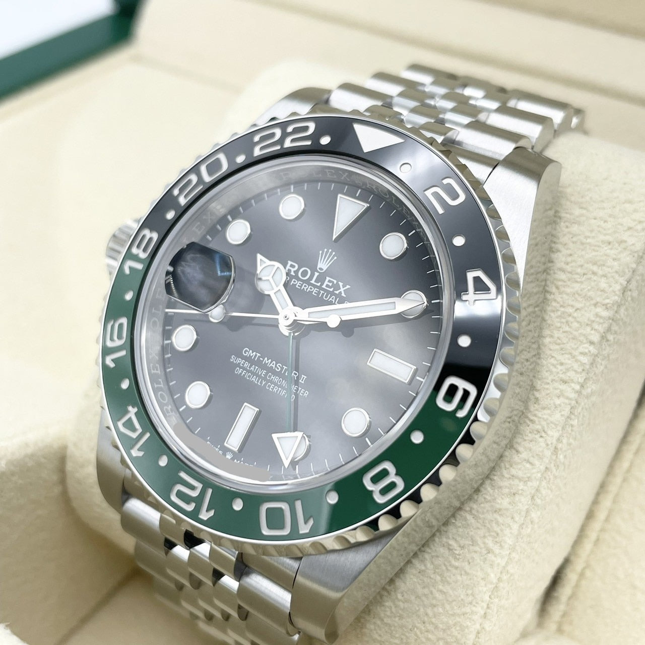 롤렉스 GMT 마스터 II 126720VTNR JUBILEE 팔찌 40mm