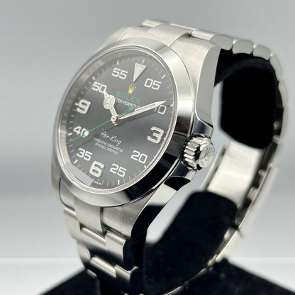 プレオウンド ロレックス エアキング 126900 ブラック 40mm