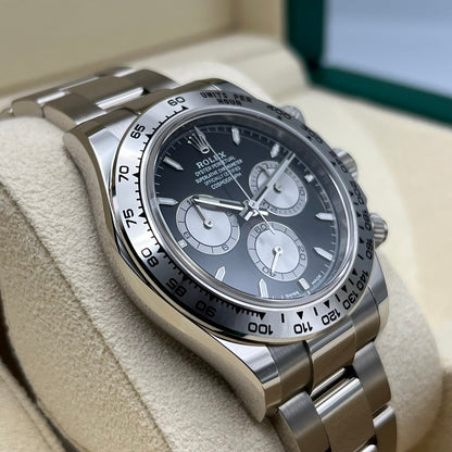 Rolex Daytona 126509 Bright Black & Steel 40mm