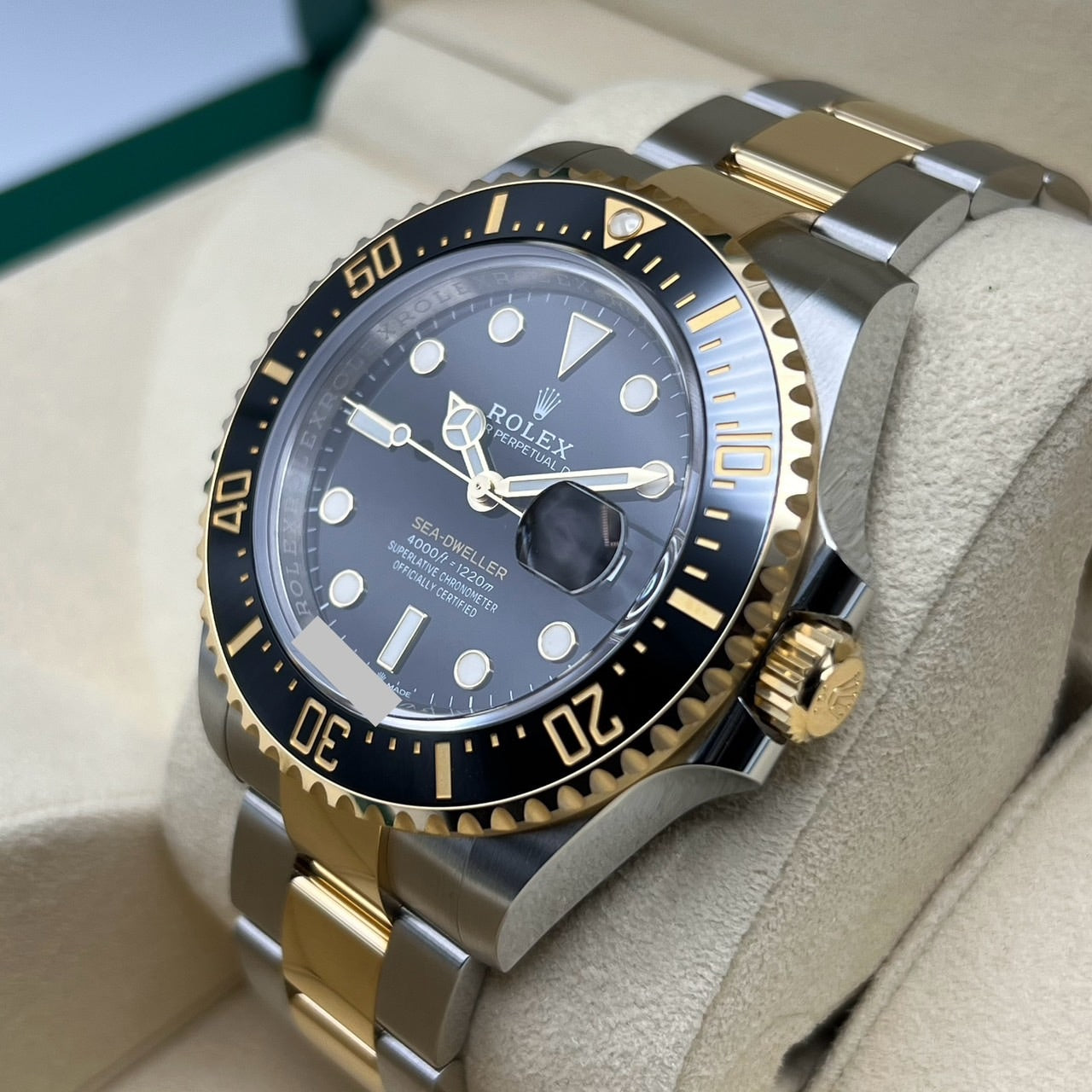 사전 소유 롤렉스 바다 거주자 126603 블랙 43mm
