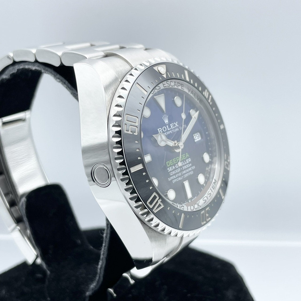 사전 소유 ★Luxaria Open 캠페인★롤렉스 바다 거주자 126660 스테인레스 스틸 D 블루 44mm