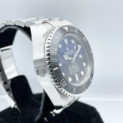 사전 소유 ★Luxaria Open 캠페인★롤렉스 바다 거주자 126660 스테인레스 스틸 D 블루 44mm