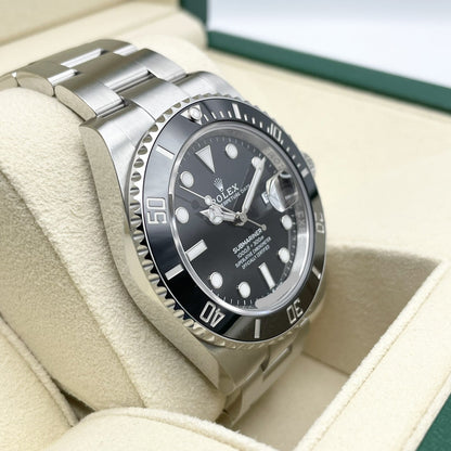 사전 소유 롤렉스 서브 마리너 날짜 126610ln 검은 색 41mm