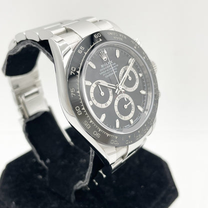 사전 소유 롤렉스 데이토나 116500LN 굴 팔찌 검은 40mm