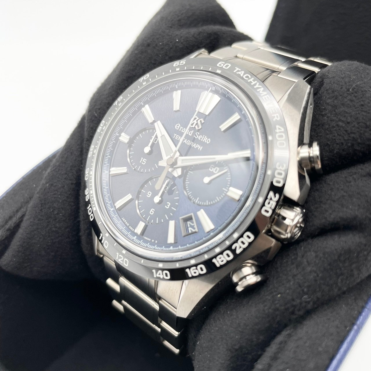 二手的大精人Evolution 9 SLGC001蓝色43.2mm