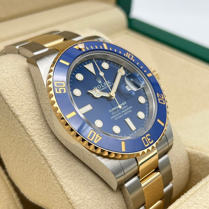 [付款於2024年5月！ 】勞力士潛艇日期126613磅牡蠣手鍊Royal Blue 41mm