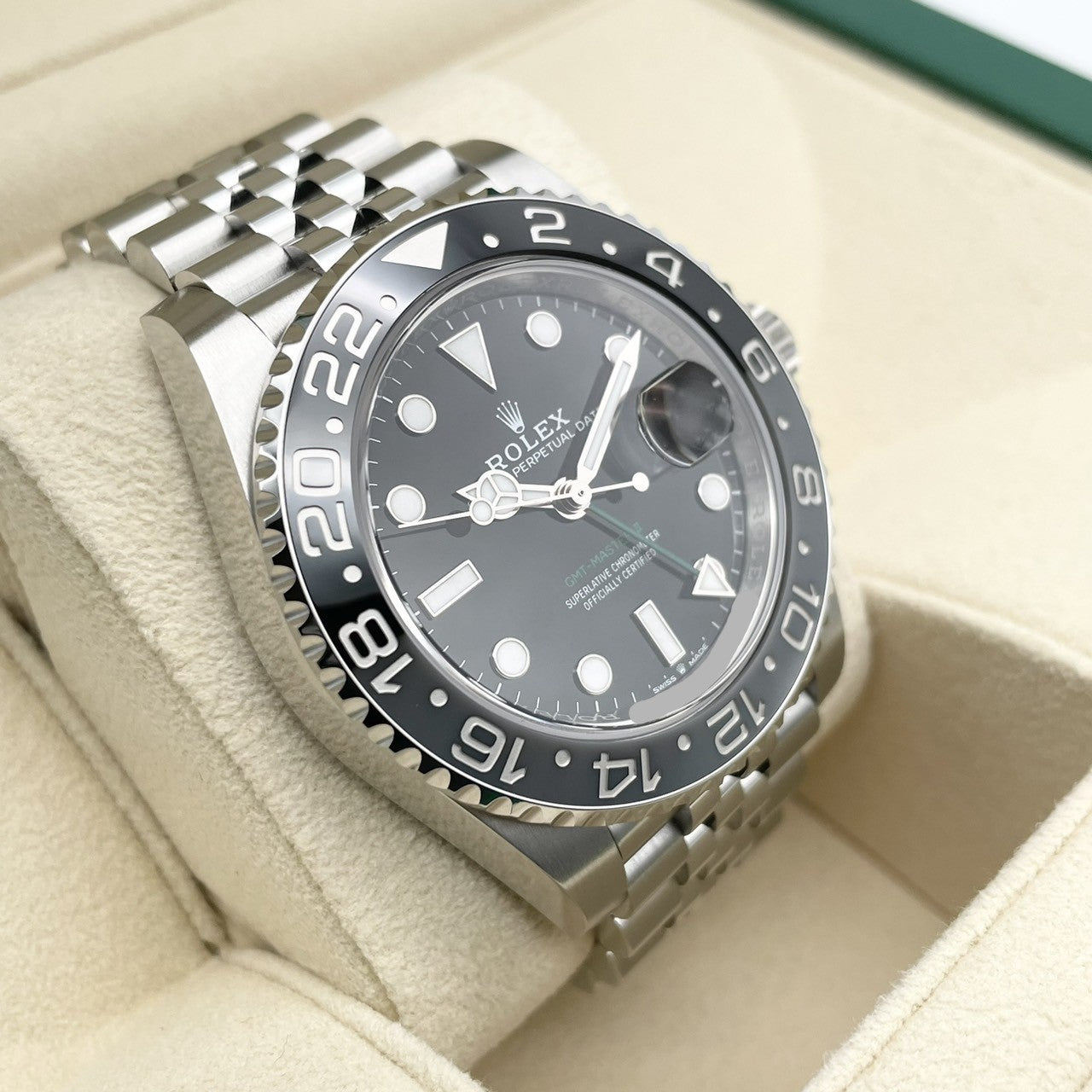 [2024 년의 새로운 릴리스! ! Rolex GMT Master II 126710Grnr Black 40mm