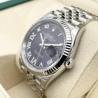 プレオウンド ロレックス デイトジャスト 126234 オーベルジーヌ　ジュビリーブレス 36mm