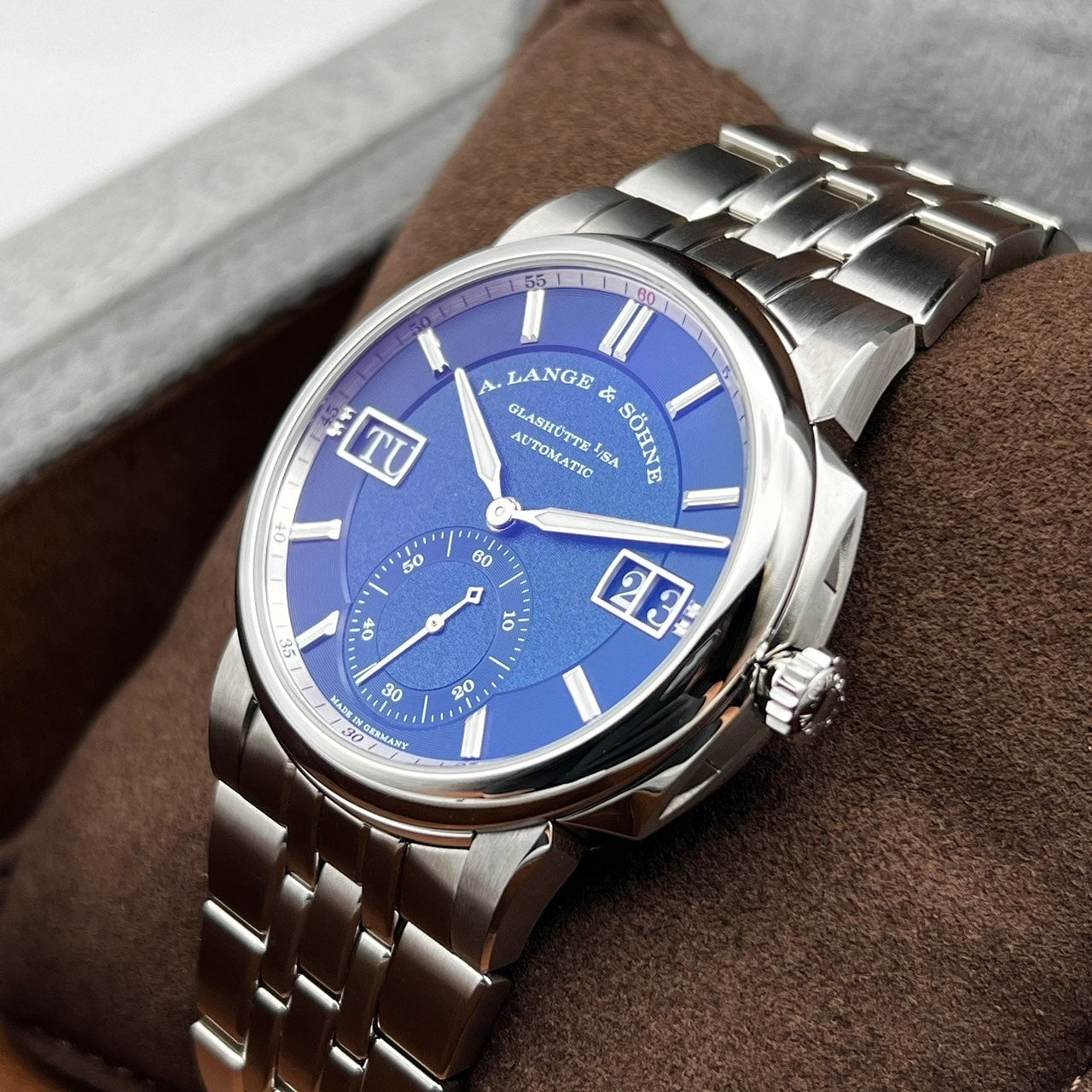Pre-Owned [Super rare! Payment in May 2024! 】Lange & Söhne Odysseus 363.179 Dark Blue Stainless Steel 40.5mm