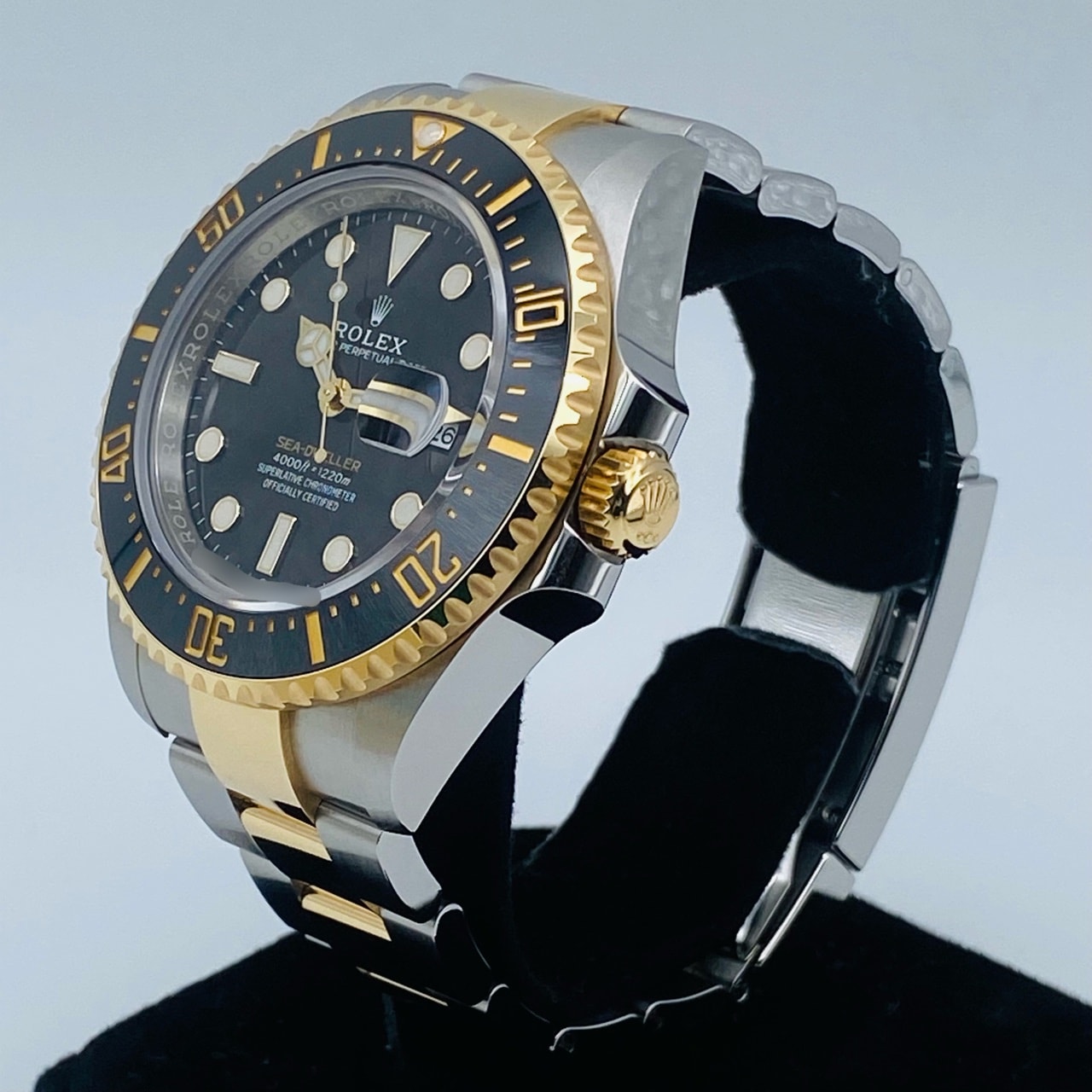사전 소유 롤렉스 바다 거주자 126603 블랙 43mm