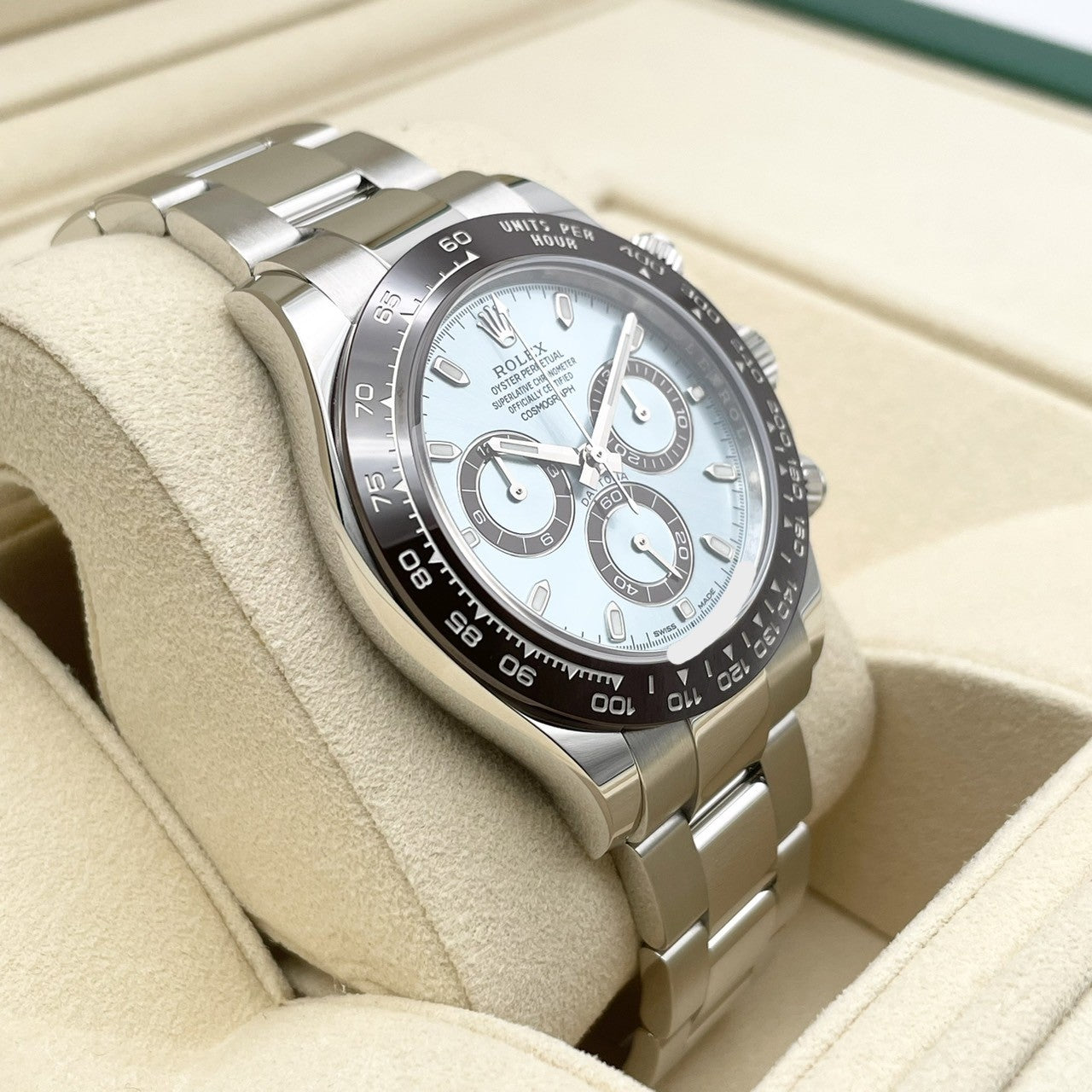プレオウンド 【超希少 国内ギャラ22年4月未使用品】ロレックス デイトナ 116506 アイスブルー 40mm
