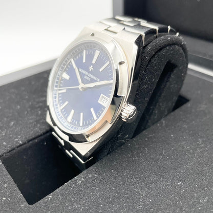 江诗丹顿纵横四海 4520V/210A-B128 精钢 蓝色 41mm
