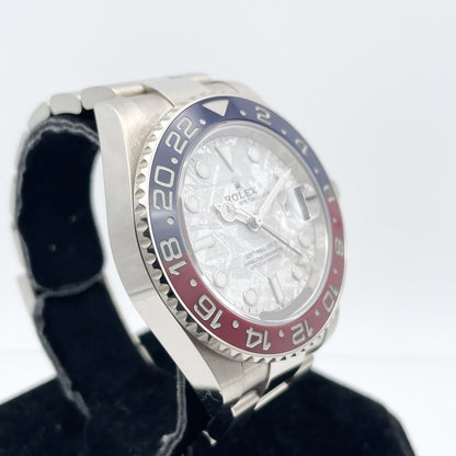 롤렉스 GMT 마스터 II 126719Blro Meteorite White Gold 40mm