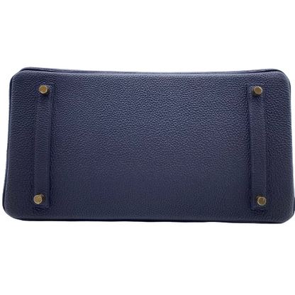 Hermes Birkin 35 Brunuit Togo Gold 하드웨어 W는 새겨 져 있습니다