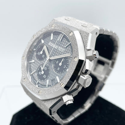 Pre-Owned Audemars Piguet Royal Oak 26239BC.GG.1224BC.02 Frosted Gold Grand Tapestry 41mm