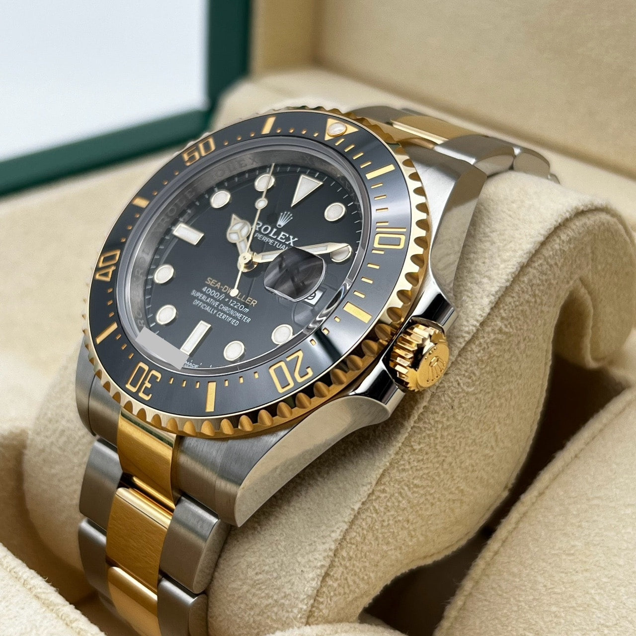 사전 소유 롤렉스 바다 거주자 126603 블랙 43mm