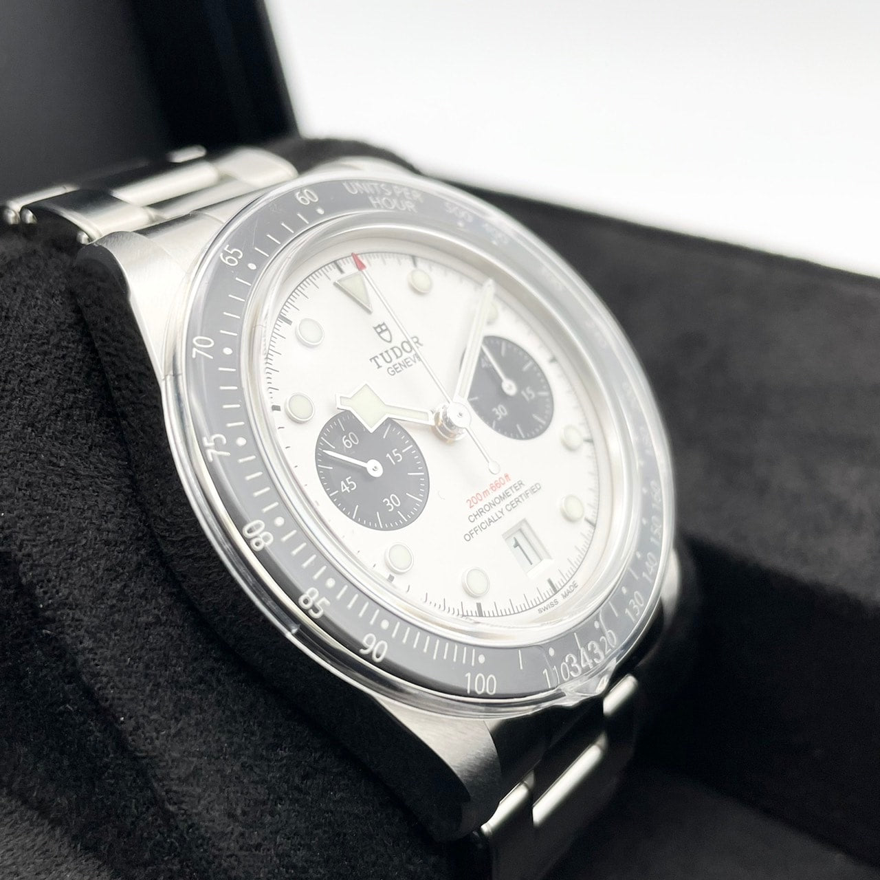 预先二成帝（都铎）黑湾Chrono M79360N-0002 41mm
