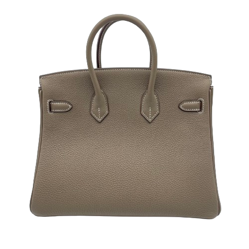 [現金價格]愛馬仕·伯金（Hermes Birkin）25 Etoup dogo金硬件B刻有