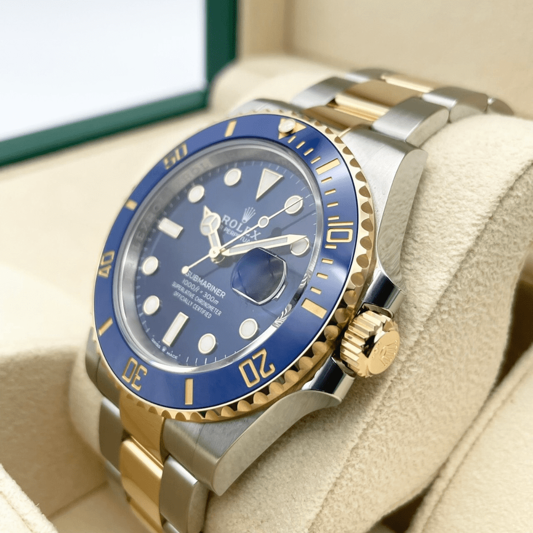 Pre-Owned Rolex Submariner Date 126613LB Oyster Bracelet Royal Blue 41mm
