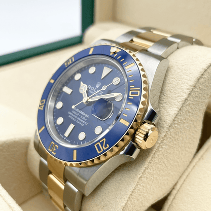 Pre-Owned Rolex Submariner Date 126613LB Oyster Bracelet Royal Blue 41mm