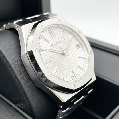[50 주년 기념 로터 장착 모델] Audemars Piguet Royal Oak 15510st.oo.1320st.03 Silver 41mm