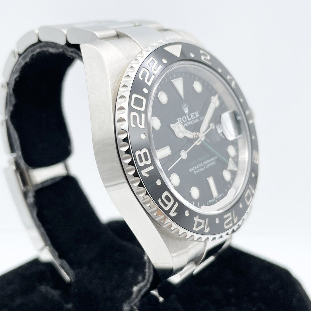 롤렉스 GMT 마스터 II 116710LN 굴 팔찌 40mm