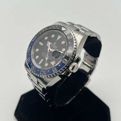 Rolex GMT Master II 126710BLNR Oyster Bracelet Black Batman 40mm