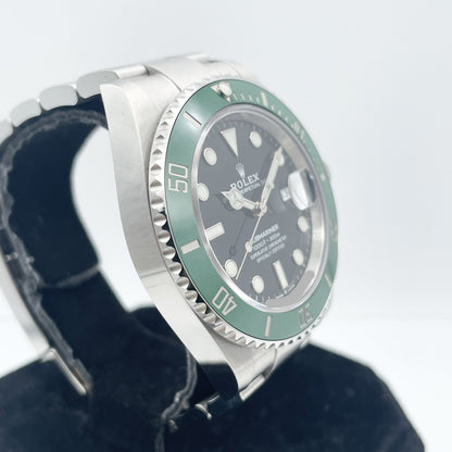 プレオウンド サブマリーナ デイト 126610LV オイスターブレスレット ブラック グリーン 41mm