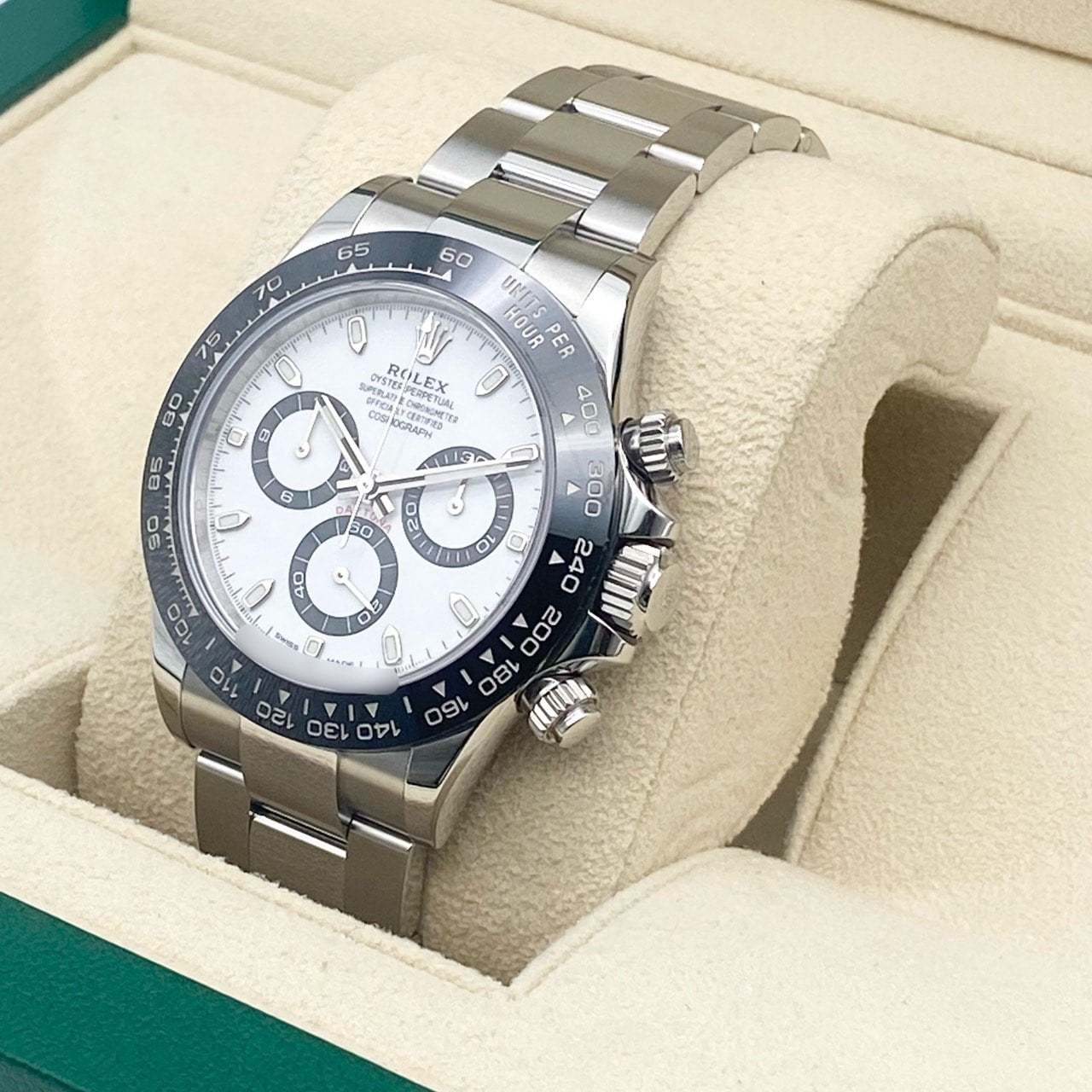 プレオウンド ロレックス デイトナ 116500LN ホワイト オイスターブレス 40mm
