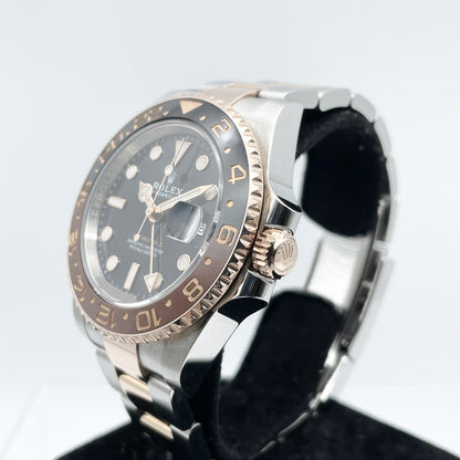 사전 소유 롤렉스 GMT 마스터 II 126711CHNR 검은 40mm