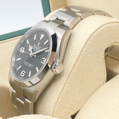 [보호 스티커 포함! ; 롤렉스 탐색기 224270 블랙 40mm