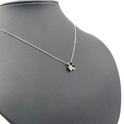 Van Cleef Arpels Frivol 목걸이 VCARP0J400 실버 화이트 골드