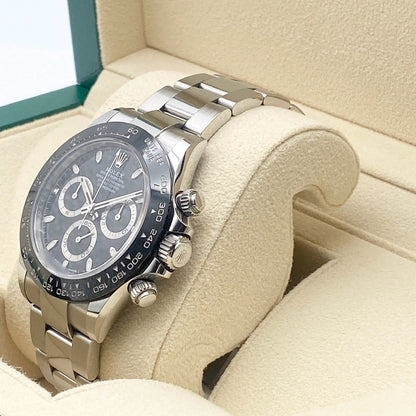 プレオウンド ロレックス デイトナ 116500LN ブラック オイスターブレスレット 40mm