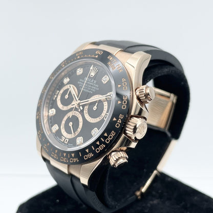 プレオウンド ロレックス デイトナ 116515LNG ブラック 8Pダイヤ 40mm