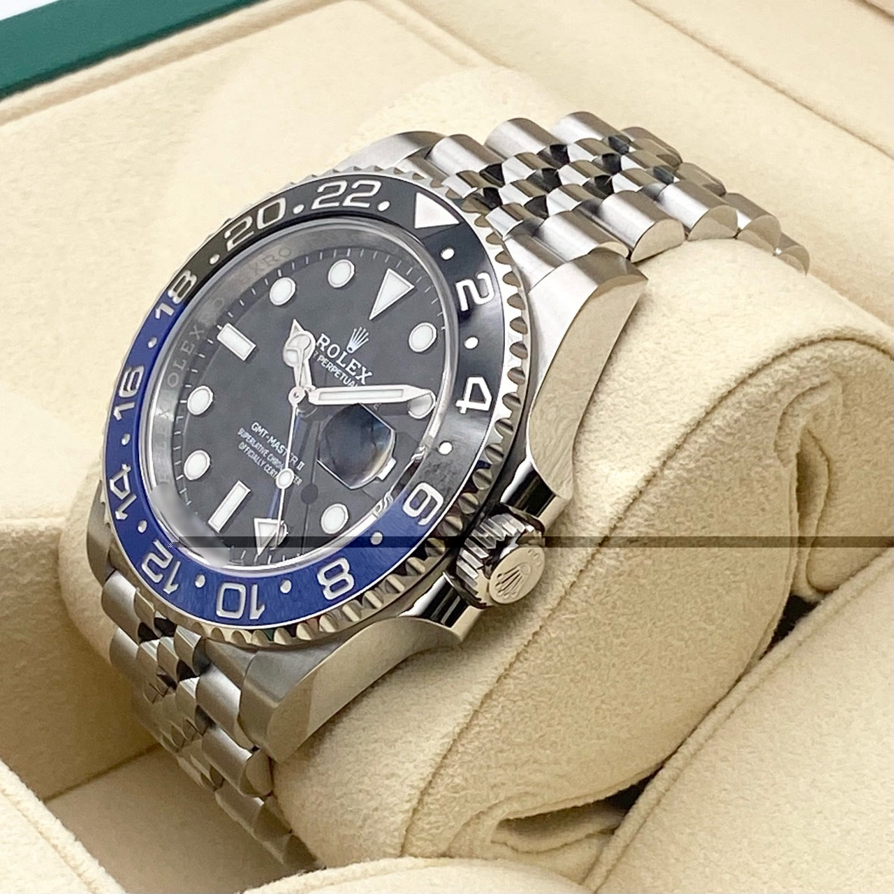 勞力士GMT Master II 126710BLNR黑色不銹鋼禧年40mm