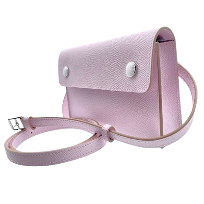 [新2024]愛馬仕Napto-Go Mauve Pale Epson Silver Fittings W刻有